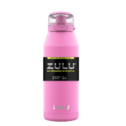 ZULU Swift 32 fluid ounces Stainless Steel Vacuum Insulated Water Bottle with Silicone Straw, Taffy