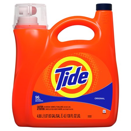 Tide Original, 96 Loads Liquid Laundry Detergent, 138 fl oz