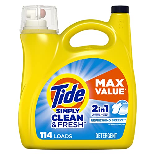 Tide Simply Liquid Laundry Detergent Huge Stock Up Savings