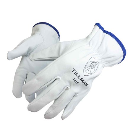 tillman 1415 unlined top grain goatskin drivers gloves, medium