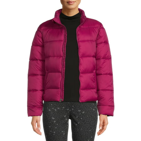 WALMART CHRISTMAS CLEARANCE - Time and Tru Women's and Plus Puffer Jacket