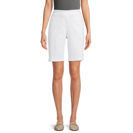Time and Tru Women's Pull On Bermuda Shorts