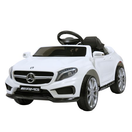 TOBBI Mercedes Benz AMG Licensed 6V Kids Ride on Car W/ Remote Control, Battery Powered Vehicle Toys for Boys Girls with Music, LED Lights, MP3