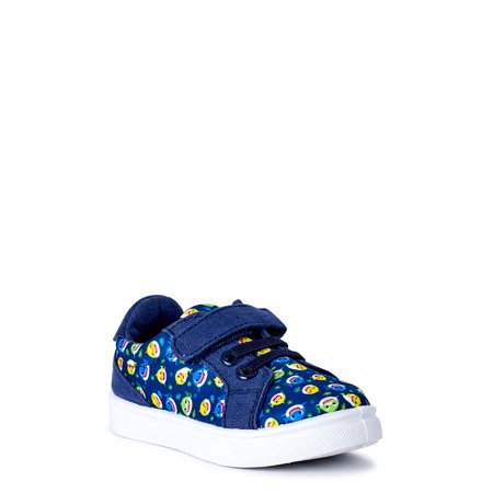 Toddler Boys Baby Shark All Over Print Low Top Sneaker