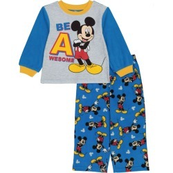 Toddler Boys Mickey Mouse Pajamas, 2 Piece Set