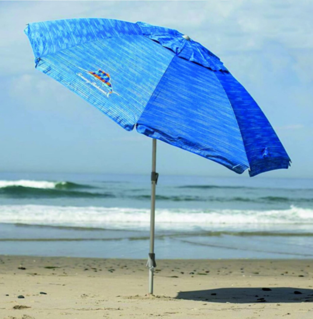 TOMMY Bahama 8' Beach Umbrella w/ Tilt BLUE Color FAST FREE SHIPPING!