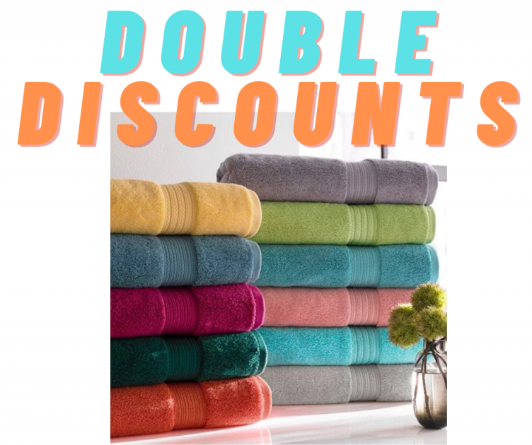 6 Piece Towel Set HUGE Savings with Stacking Discounts!