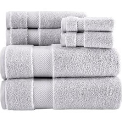 Towels Beyond Turkish Cotton, Set of 6 Bath & Hand Towels, Washcloths