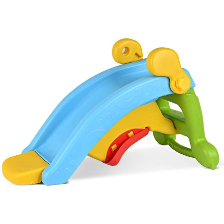 Uenjoy 2 in 1 Rocking Toy and Toddler Play Slide