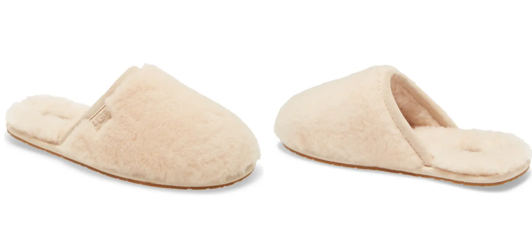 Womans UGG Fluffy Slippers OVER 60% Off at Nordstrom Rack!