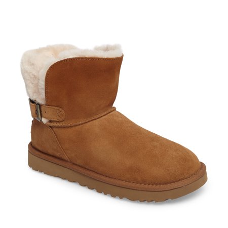 UGG Karel Suede Women/Adult Shoe Size 6 Casual 1019639-CHE Chestnut