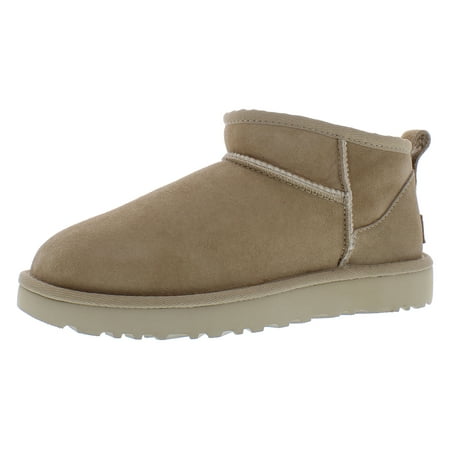 UGG Classic Ultra Mini Boot Womens Shoes Size 7, Color: Sand