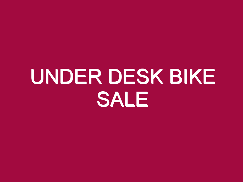 Under Desk Bike Sale
