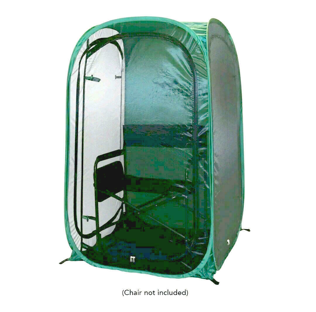 Under the Weather Individual Pop-up Mesh Pod GREEN