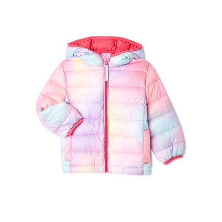Urban Republic Baby & Toddler Girls Packable Puffer Jacket, Sizes 12M-4T