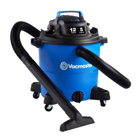 Vacmaster 12 Gallon 5 Peak HP Poly Wet/Dry Vacuum, VOC1210PF