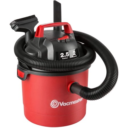 Vacmaster VOM205P 1101 Portable Wet Dry Shop Vacuum, Red