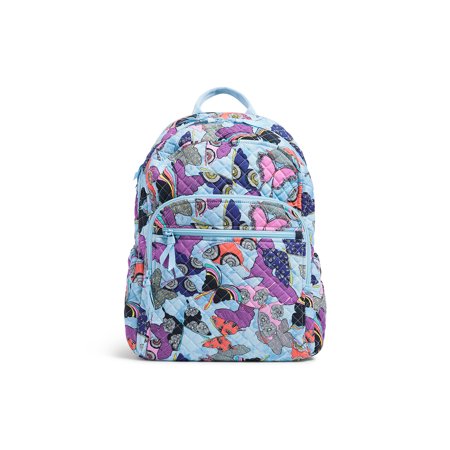 Vera Bradley Women's Recycled Cotton Campus Backpack Butterfly By