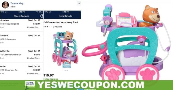 Kid Connection Veterinary Cart – Walmart Clearance Find