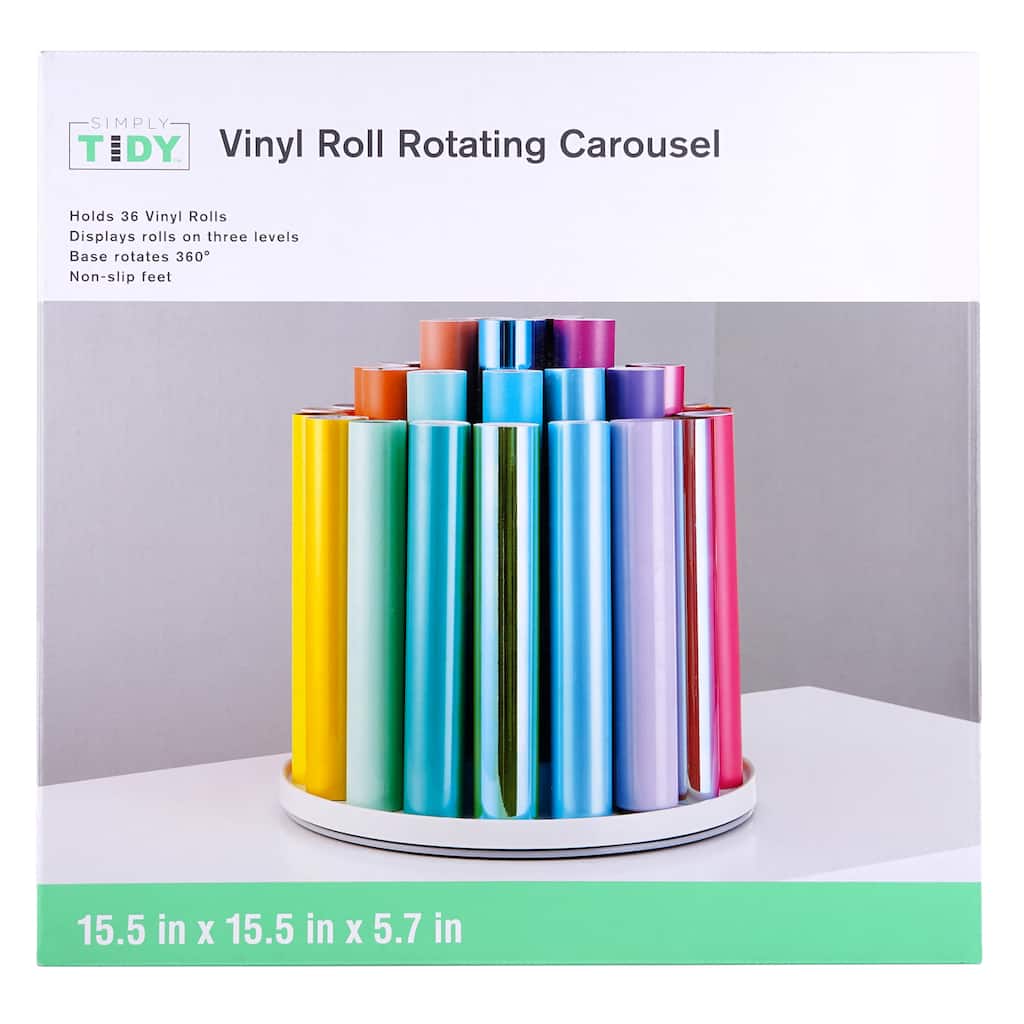 Vinyl Roll Rotating Carousel by Simply Tidy™ on Sale At Michaels Stores