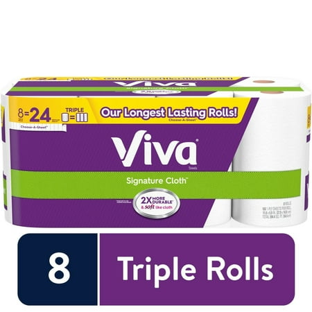 Viva Signature Cloth Choose-A-Sheet Paper Towels On Sale At WALMART