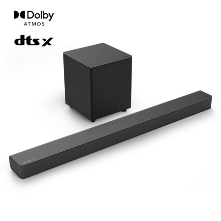 VIZIO M-Series 2.1 Premium Sound Bar with Dolby Atmos, DTS:X, Wireless Subwoofer M215a-J6