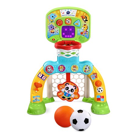 VTech Count and Win Sports Center Toddler Basketball and Soccer Smart Toy