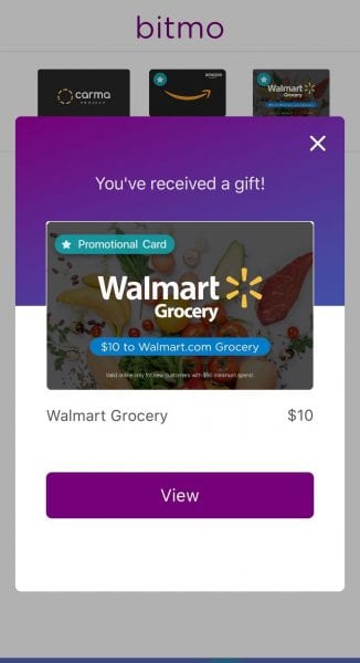 FREE $10 Walmart Gift card!
