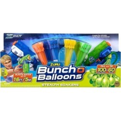 Water Balloons - Bunch O Balloons 2 Stealth Soakers + 4 Bunch O Balloons Promo Pack