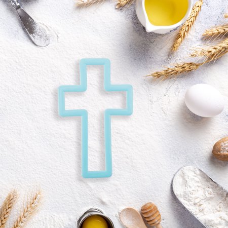 Way To Celebrate Easter Plastic Blue Cross Gripper Cutter