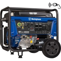 Westinghouse 9,500/12,500-Watt Gasoline Powered Portable Generator