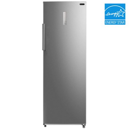 Whynter 8.3 cu.ft. Energy Star Digital Upright Stainless Steel Deep Freezer/Refrigerator