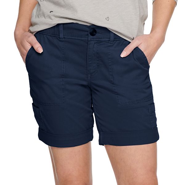 Women's Sonoma Goods For Life® Comfort Waist Utility Bermuda Shorts
