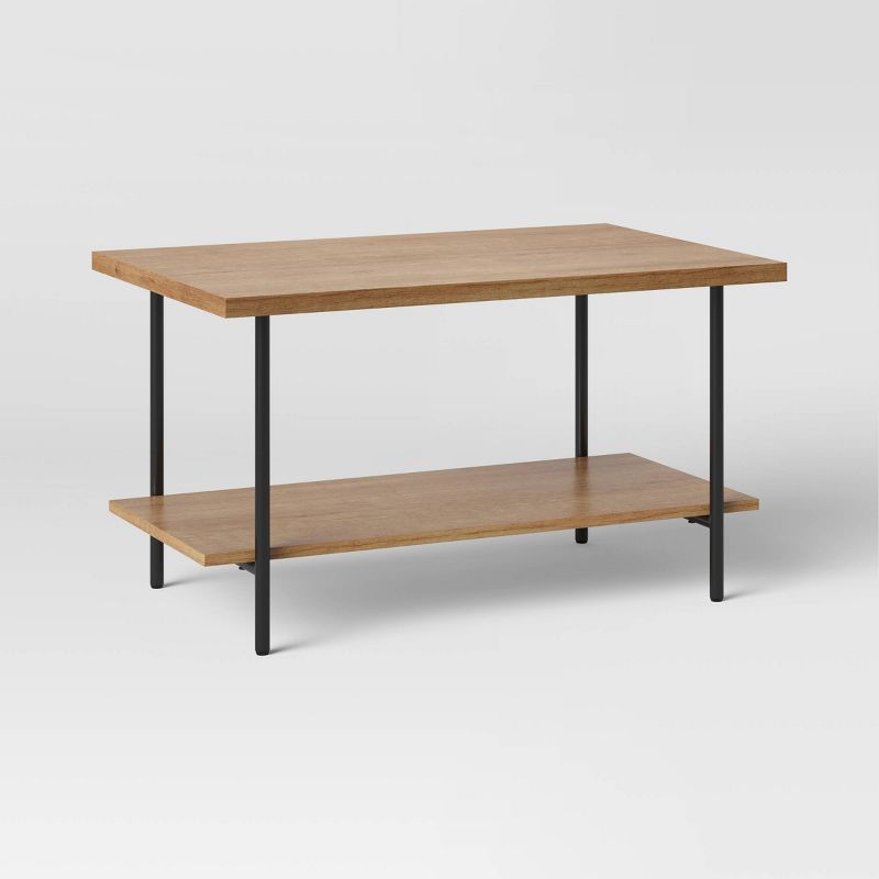 Wood and Metal Coffee Table Only $20 At Target