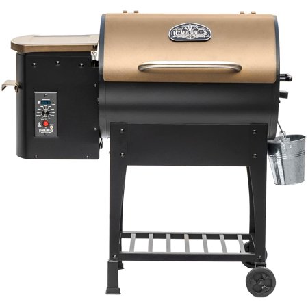 Wood Pellet Smoker & Grill, 6 in 1 Outdoor Smokers BBQ with Auto Temperature Controls 305 sq. in