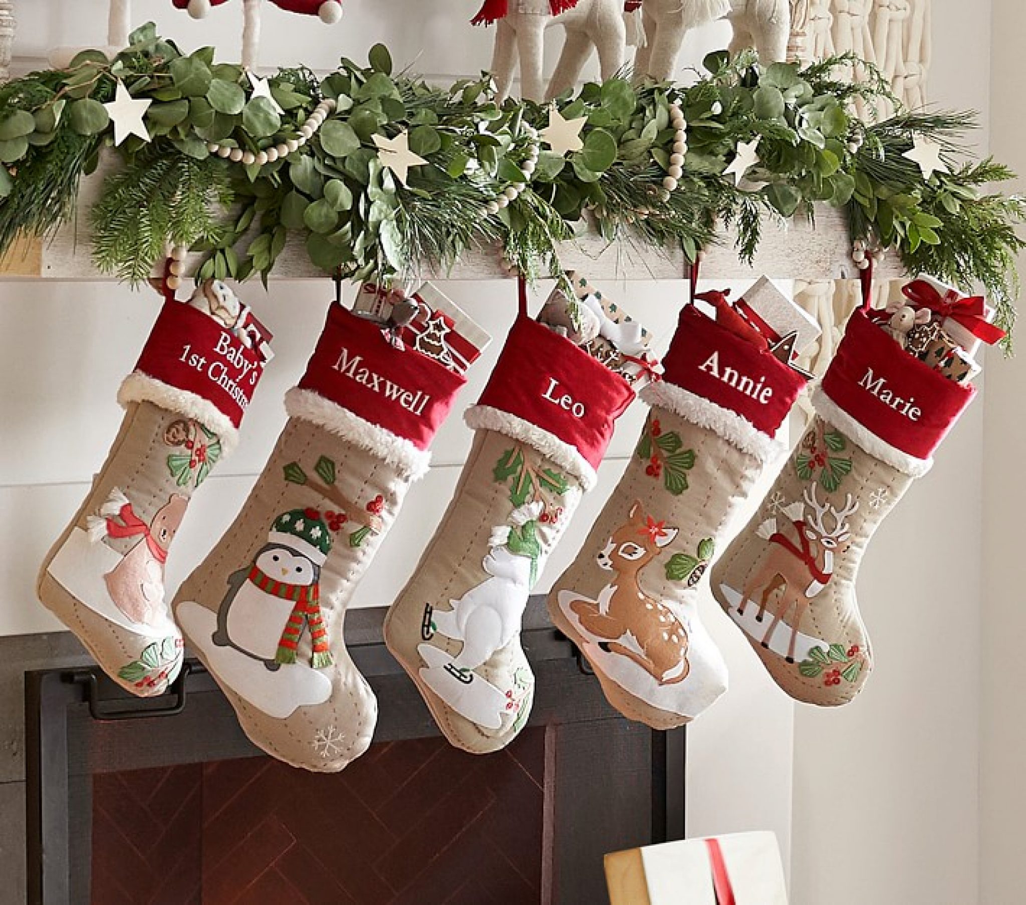 Woodland Stocking Huge Price Drop and Free Shipping at Pottery Barn ...