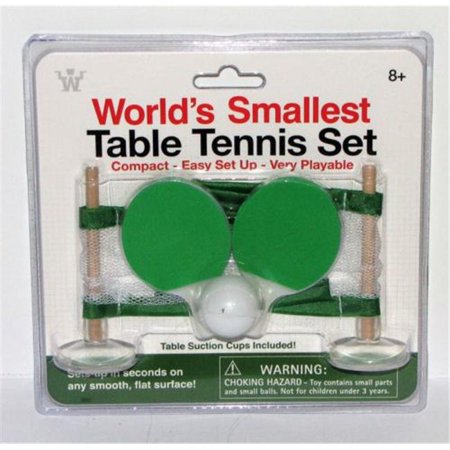 Worlds Smallest table tennis (by Westminster)