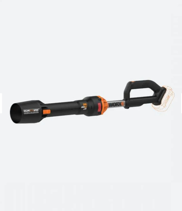 WORX 20V POWER SHARE LEAFJET CORDLESS LEAF BLOWER WITH BRUSHLESS MOTOR TOOL ONLY