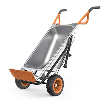 Worx Aerocart 8-in-1 Wheelbarrow, Yard Cart, Dolly