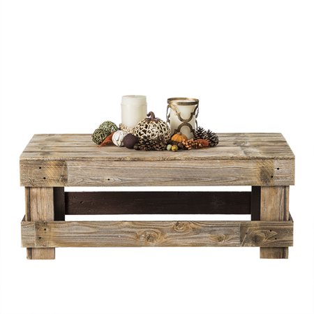 Woven Paths Reclaimed Wood Coffee Table, Natural