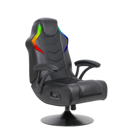 X Rocker Nemesis RGB Audio Pedestal Console Chair, Black, 32.7"x25.8"x40.2", Gaming Chair On Sale At Walmart