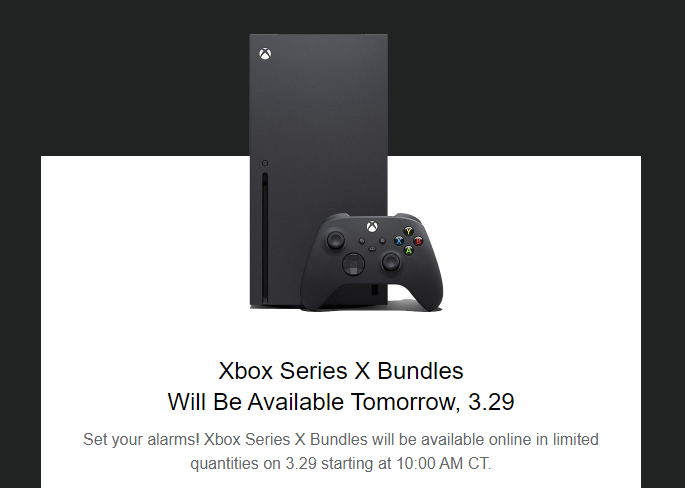 Xbox Series X Holiday System Bundle at Gamestop! IN STOCK!