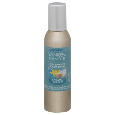 Yankee Candle Flameless Fragrance, Concentrated Room Spray, Bahama Breeze, Spring, 1.5 oz