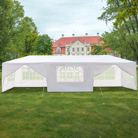 Zimtown 10x30ft Party Patio Tent Canopy Heavy duty Gazebo Pavilion Event Canopies(8 sides)