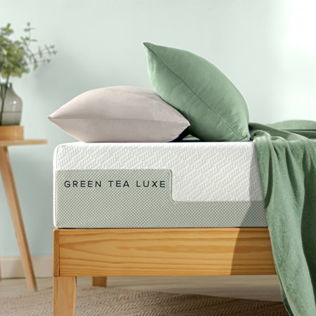 Zinus Green Tea Luxe 10” Memory Foam Mattress, Queen