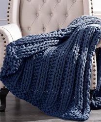 Chunky Cable Knit Throws On Sale at Zulily!
