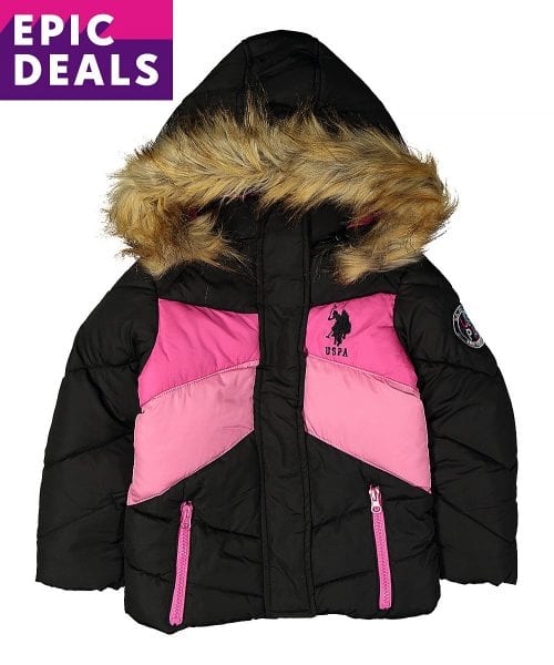 US Polo Assn Kids Puffer Jackets Just $19.99! TODAY ONLY!