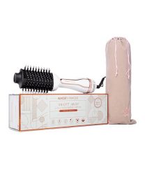 ZULILY GLITCH! Charcoal & Rose Gold 2-in-1 Dryer Blowout Brush